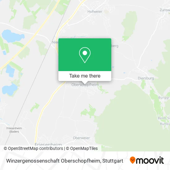 Карта Winzergenossenschaft Oberschopfheim