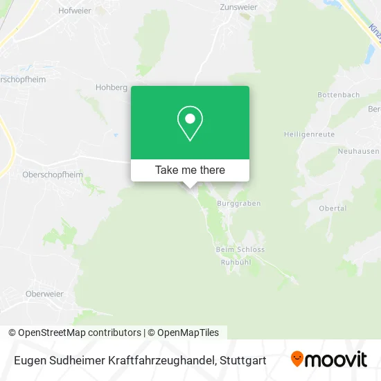 Карта Eugen Sudheimer Kraftfahrzeughandel