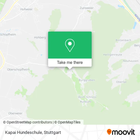 Карта Kapai Hundeschule