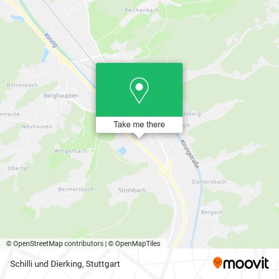 Schilli und Dierking map