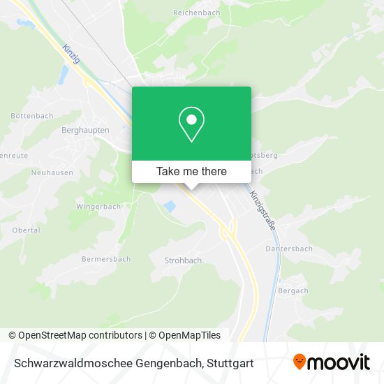 Карта Schwarzwaldmoschee Gengenbach