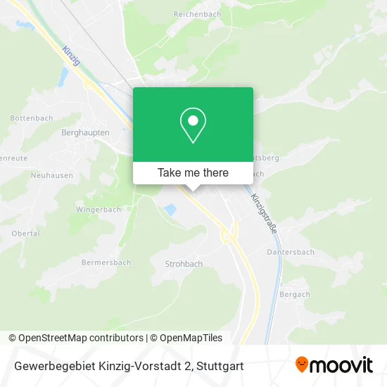 Карта Gewerbegebiet Kinzig-Vorstadt 2