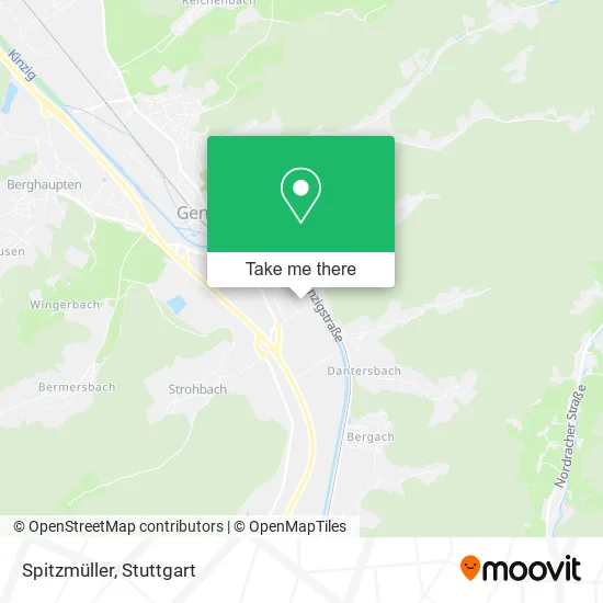 Карта Spitzmüller
