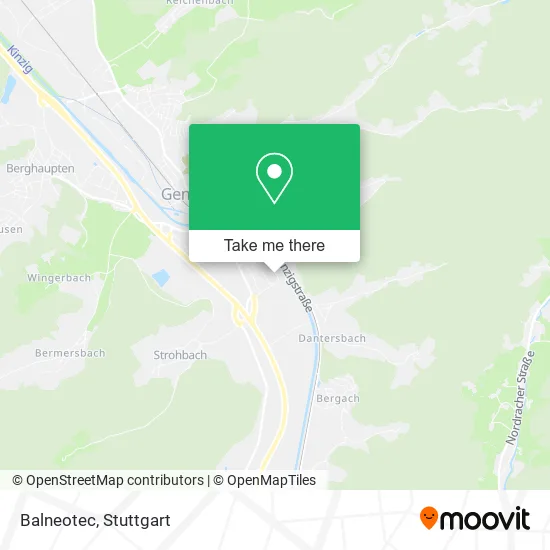 Карта Balneotec