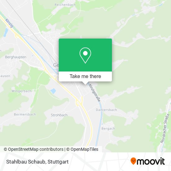Карта Stahlbau Schaub