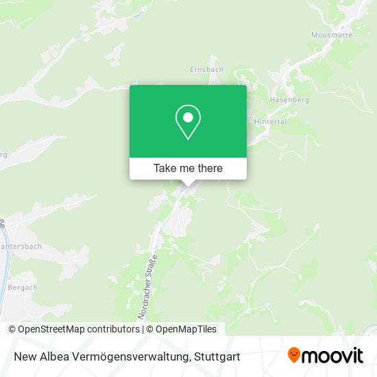 Карта New Albea Vermögensverwaltung