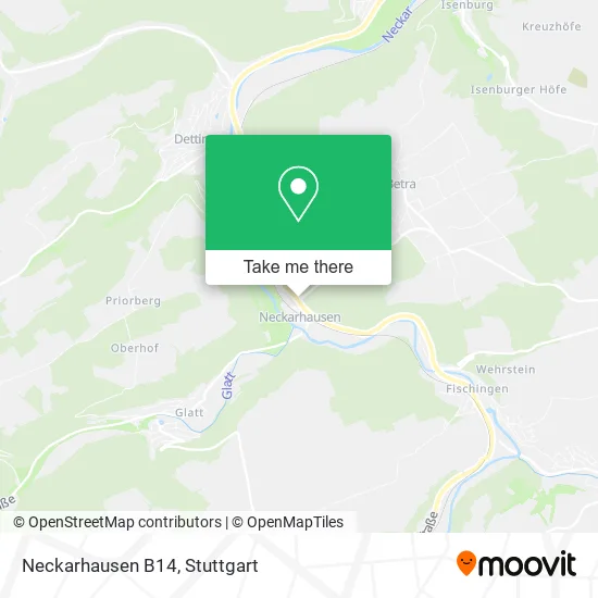 Карта Neckarhausen B14