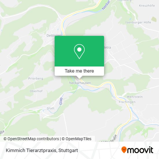 Kimmich Tierarztpraxis map