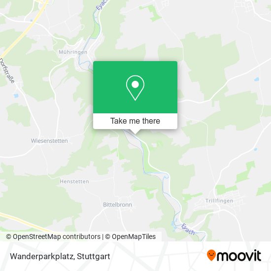 Карта Wanderparkplatz