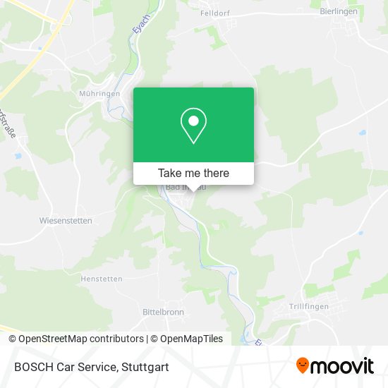 BOSCH Car Service map