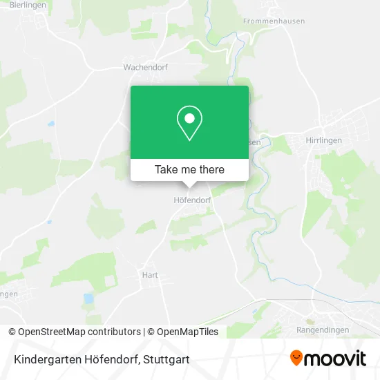 Карта Kindergarten Höfendorf
