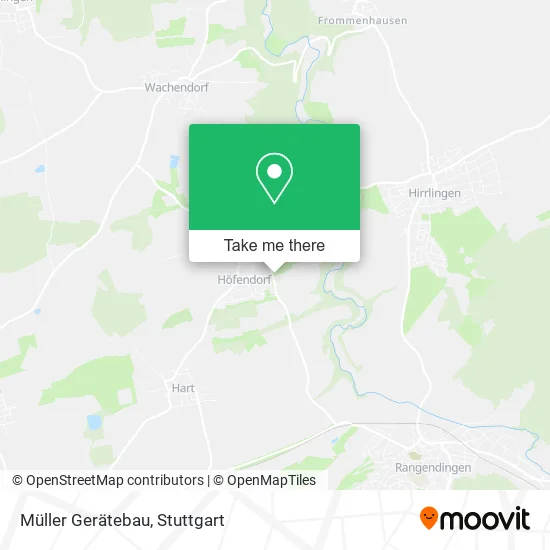 Карта Müller Gerätebau