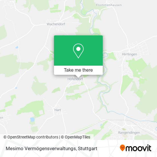 Mesimo Vermögensverwaltungs map