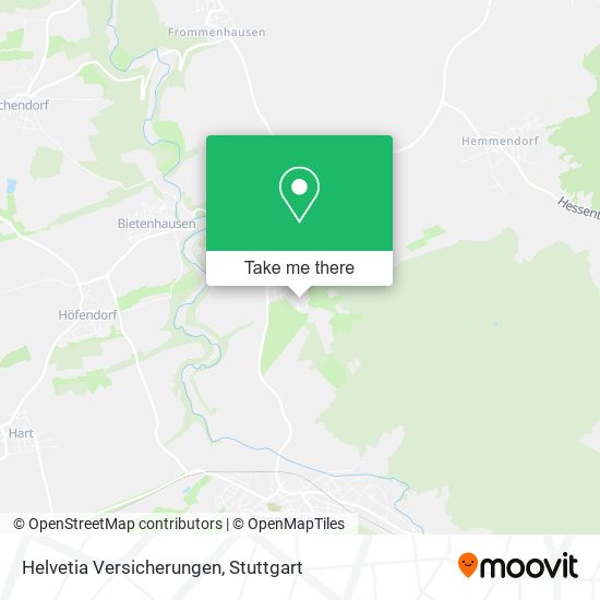 Helvetia Versicherungen map
