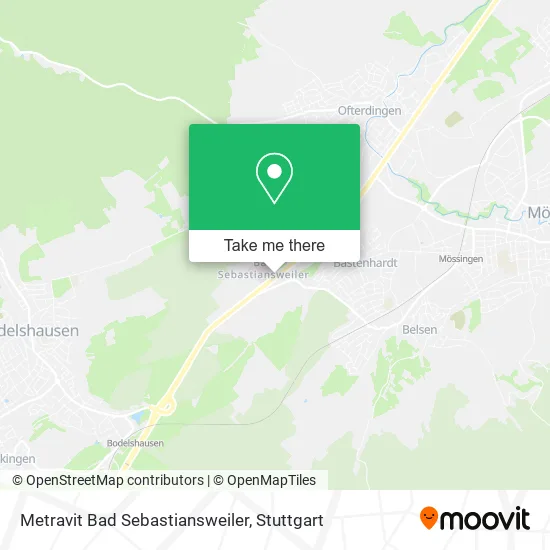 Карта Metravit Bad Sebastiansweiler