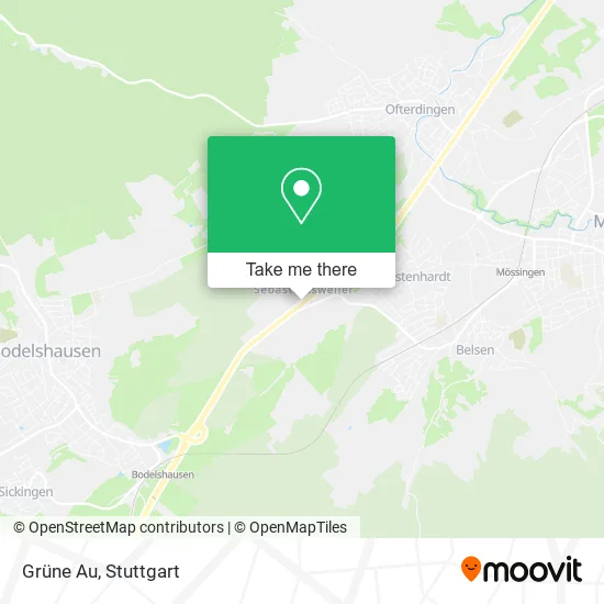 Карта Grüne Au