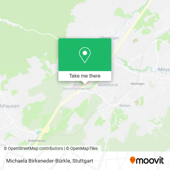 Карта Michaela Birkeneder-Bürkle