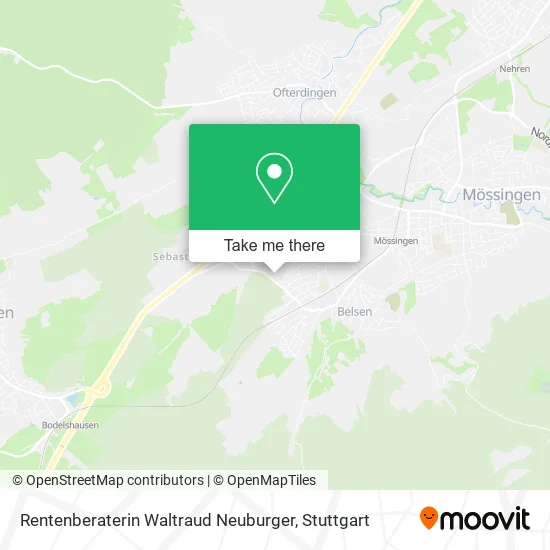 Карта Rentenberaterin Waltraud Neuburger