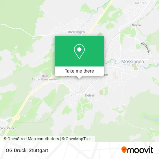 Карта OG Druck