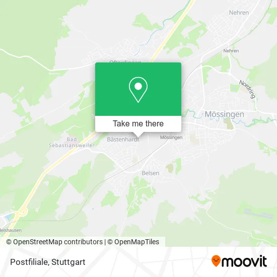 Карта Postfiliale