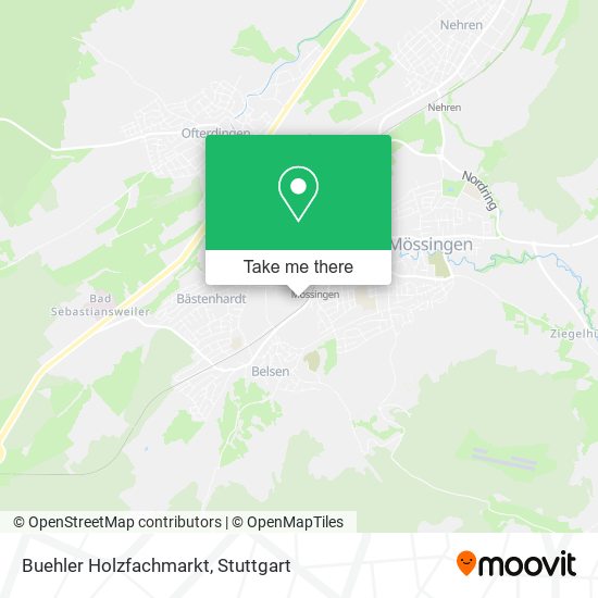 Buehler Holzfachmarkt map