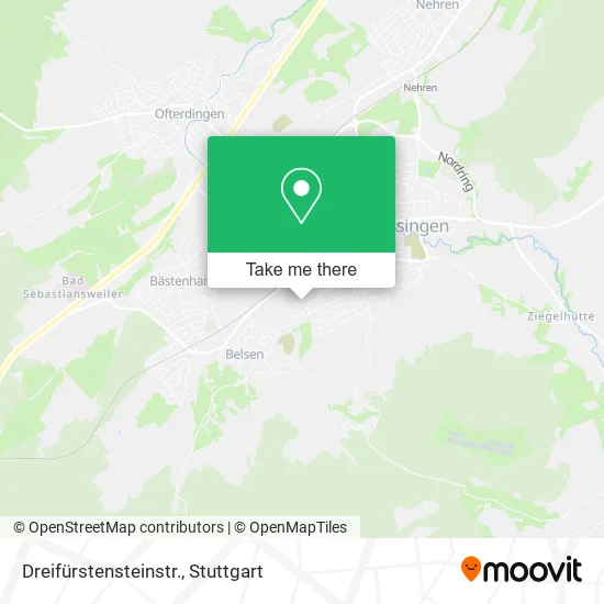 Карта Dreifürstensteinstr.