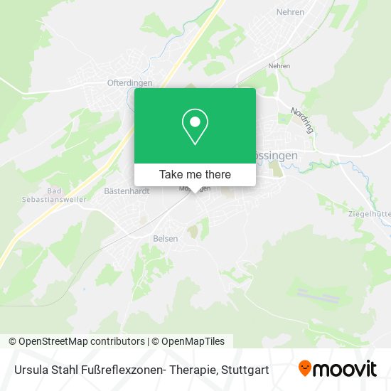 Ursula Stahl Fußreflexzonen- Therapie map