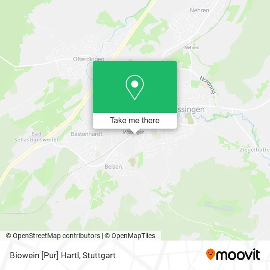 Карта Biowein [Pur] Hartl