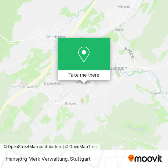 Карта Hansjörg Merk Verwaltung