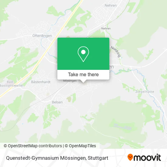 Карта Quenstedt-Gymnasium Mössingen