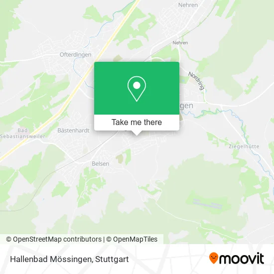 Карта Hallenbad Mössingen