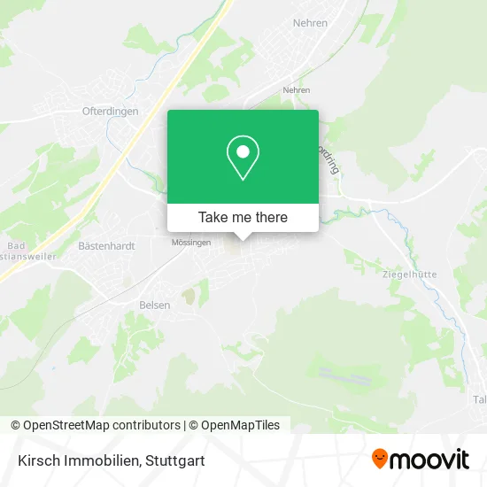 Карта Kirsch Immobilien