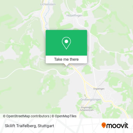 Skilift Traifelberg map