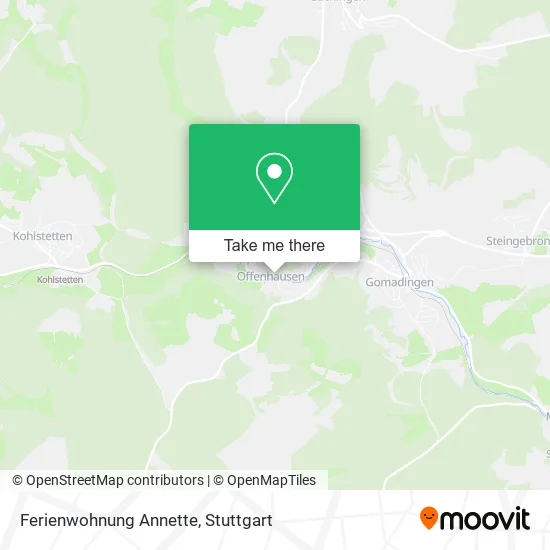 Карта Ferienwohnung Annette