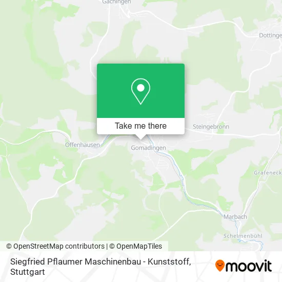 Карта Siegfried Pflaumer Maschinenbau - Kunststoff