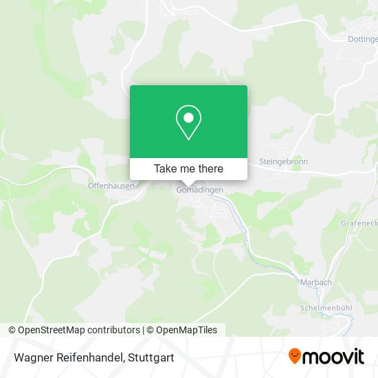 Карта Wagner Reifenhandel