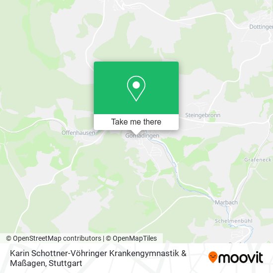 Karin Schottner-Vöhringer Krankengymnastik & Maßagen map