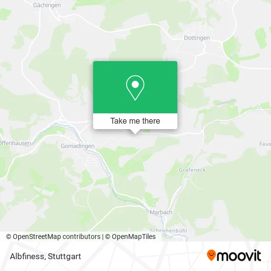 Карта Albfiness