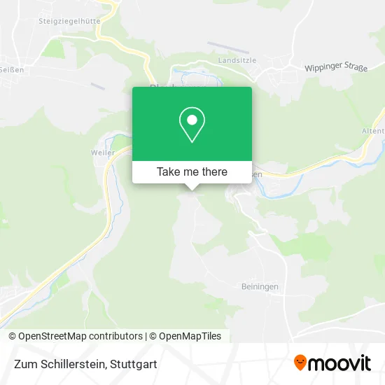 Карта Zum Schillerstein