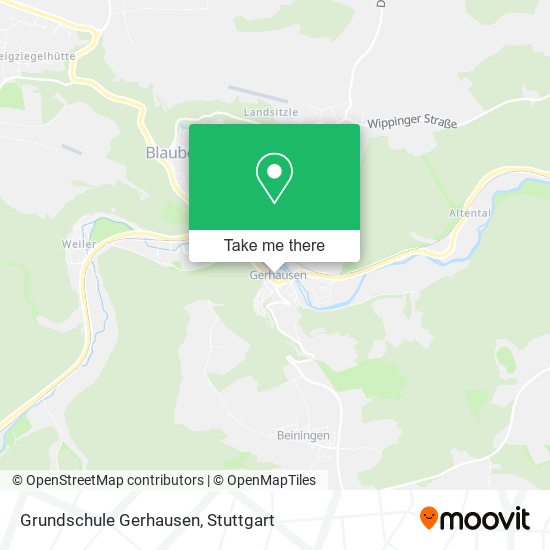 Grundschule Gerhausen map