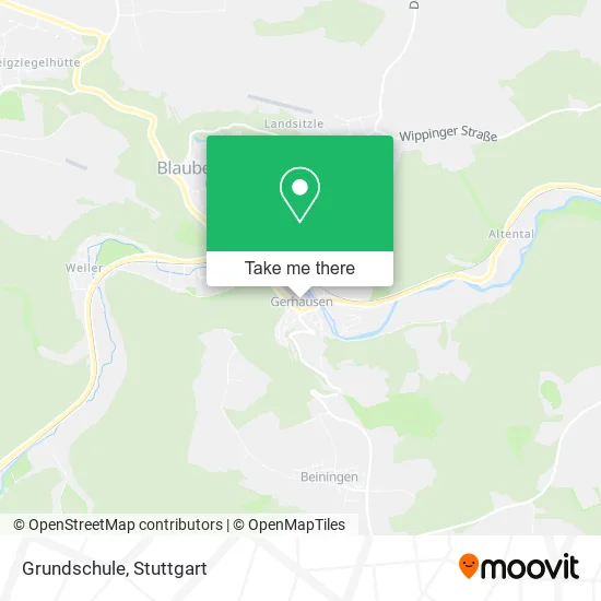 Карта Grundschule