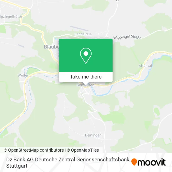 Карта Dz Bank AG Deutsche Zentral Genossenschaftsbank