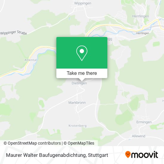 Maurer Walter Baufugenabdichtung map
