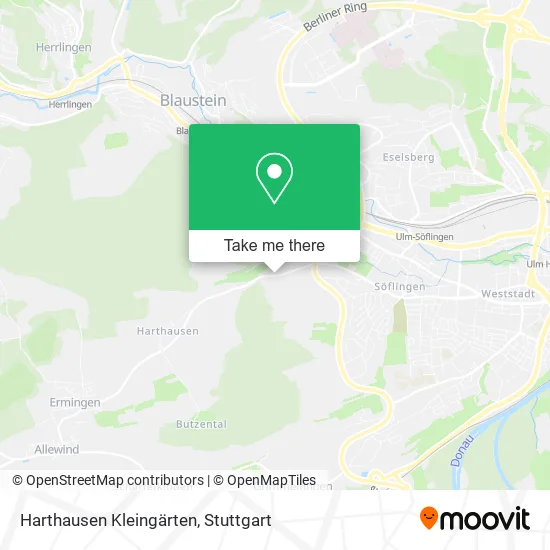 Карта Harthausen Kleingärten