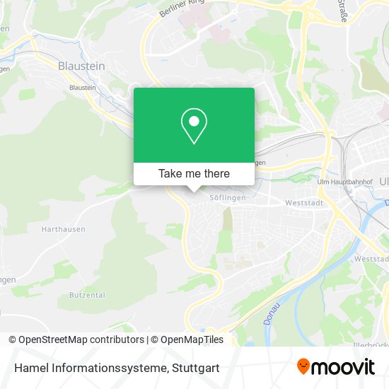 Hamel Informationssysteme map