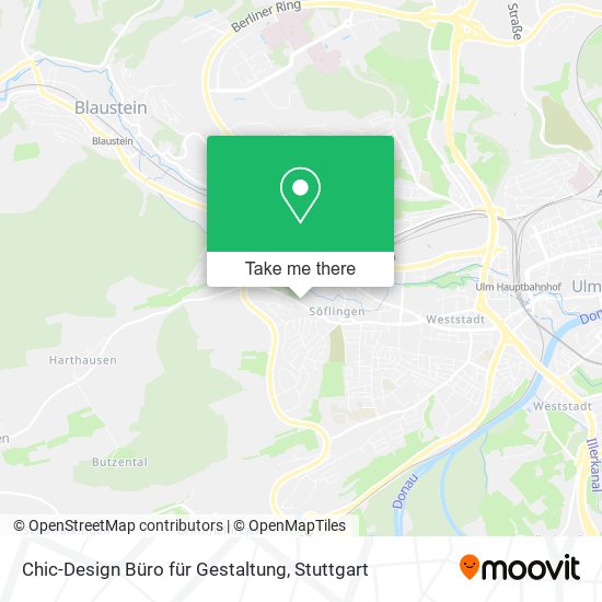 Chic-Design Büro für Gestaltung map