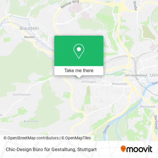 Карта Chic-Design Büro für Gestaltung