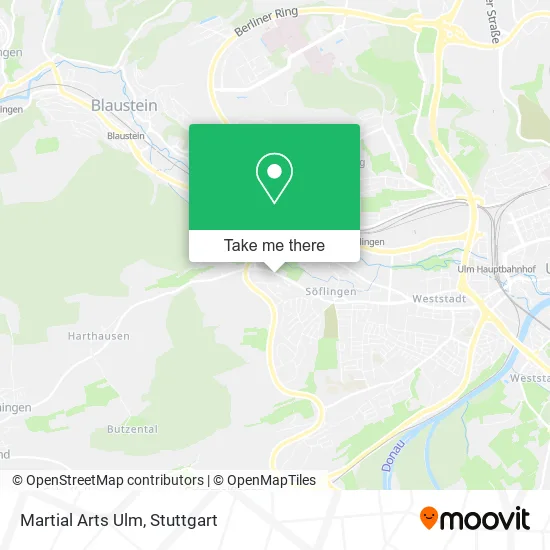 Карта Martial Arts Ulm