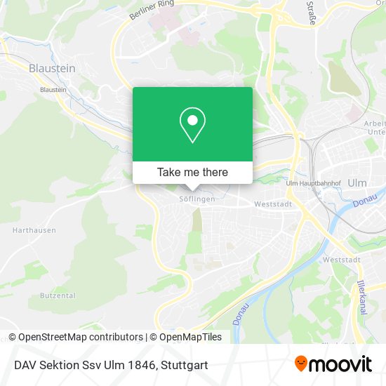 Карта DAV Sektion Ssv Ulm 1846