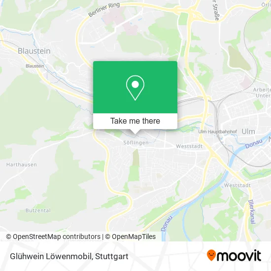 Карта Glühwein Löwenmobil